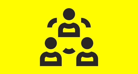 Symbol zwei Menschen