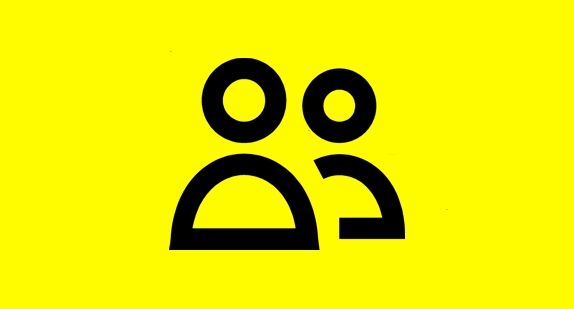 Symbol zwei Menschen